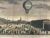 Prato della Valle aerostato 22Ago1808