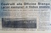 giganti delle Officine Stanga1958