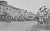 Piazza Vittorio Emanuele durante una Rivista,nel 1906