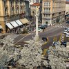 è primavera in piazza Garibaldi